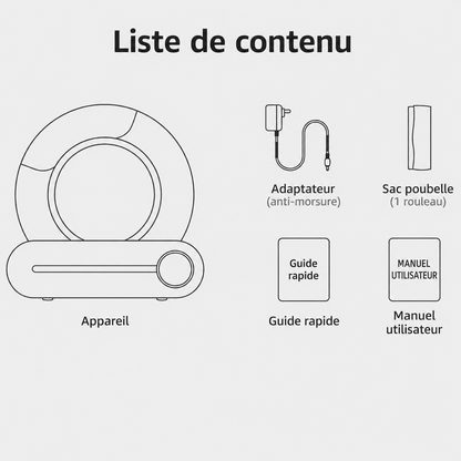 Litière Automatique Intelligente Connectée