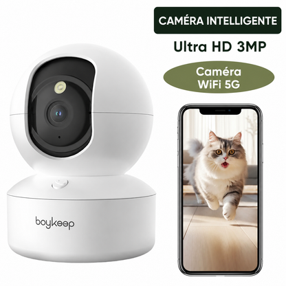 Caméra Connectée 360° pour Animaux