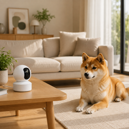 Caméra Connectée 360° pour Animaux